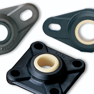 two and four bolt flange bearings