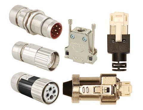 various cable connectors