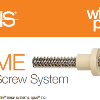 ACME lead screw system white paper cover