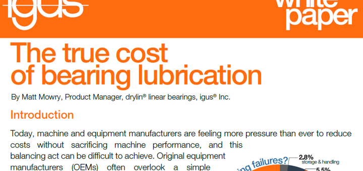 true cost of bearing lubrication cover