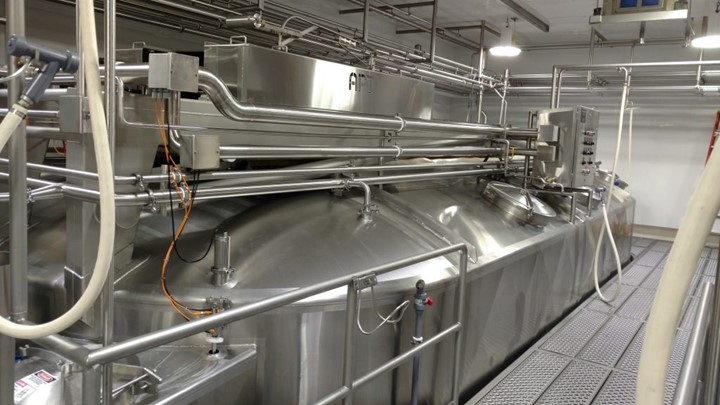 cheese manufacturing plant machines