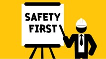 safety first poster for workplace