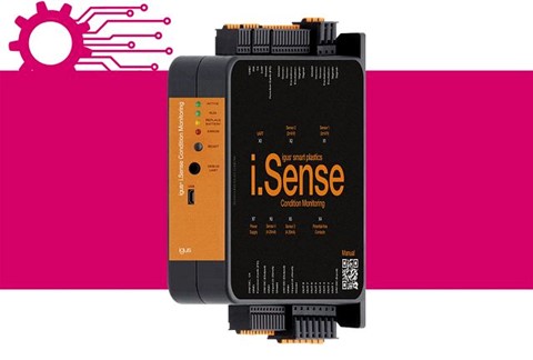 An i.Sense module from igus used for condition monitoring