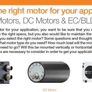 stepper, ec, bldc motors