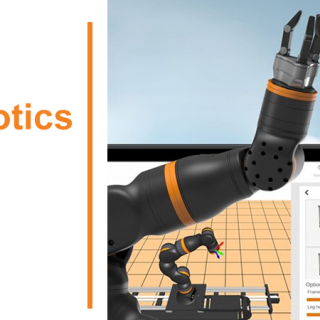 igus joins MassRobotics Associate Network robot and hand high-fiving