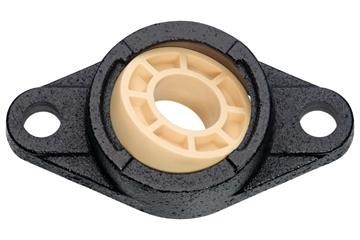 plastics-based insert bearing in cast iron