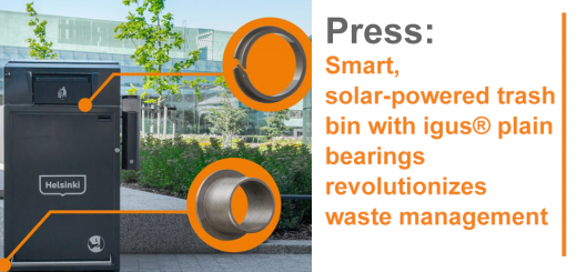solar-powered garbage bin