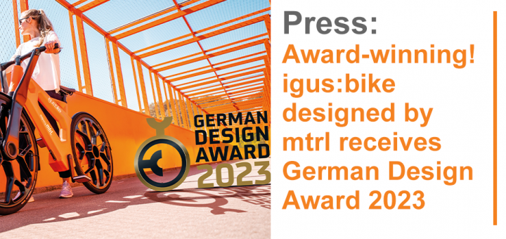 award-winning bike german design award 2023