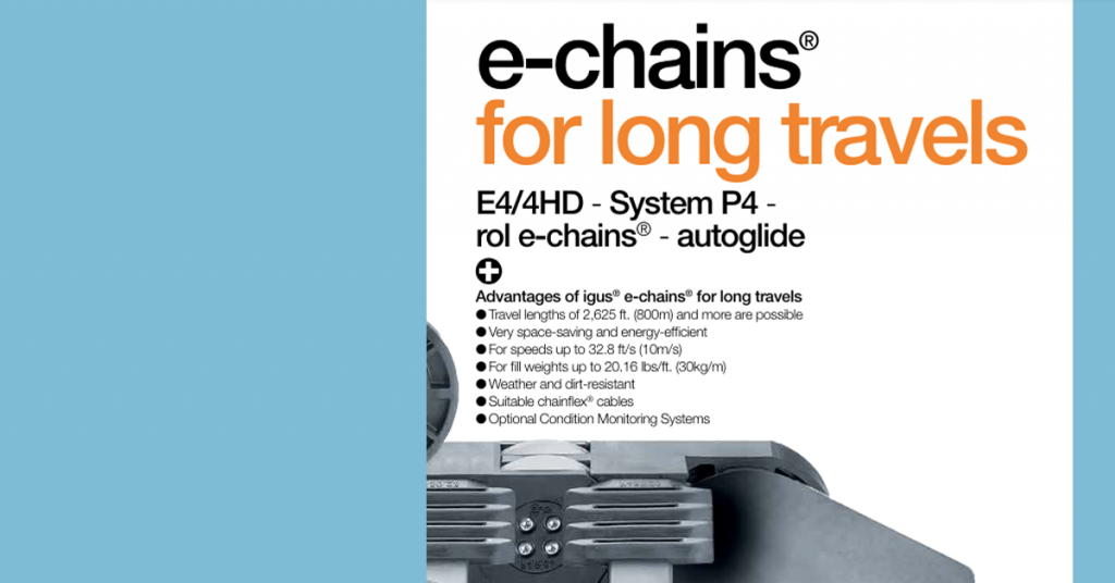 e-chain catalogue 2020 long travel cover