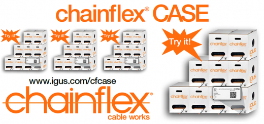 CF Case stacked cable organizers