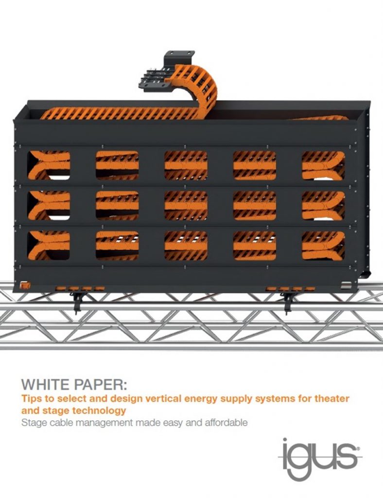 white paper: tips to select and design vertical energy supply systems for theatre and stage technology