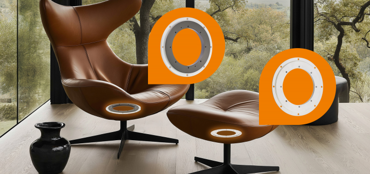 slewing rings for furniture design