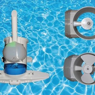 robotic pool cleaners with plastic bushings
