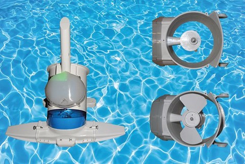robotic pool cleaners with plastic bushings