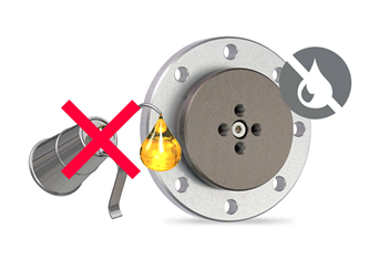 no grease for prt slewing rings