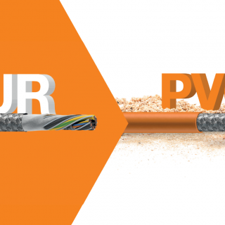 PUR vs PVC cable outer jacket