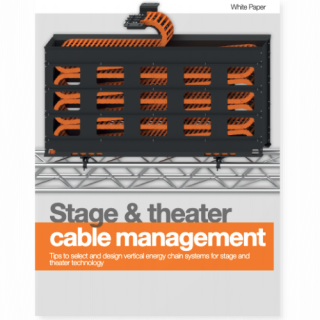 stage and theater white paper cover