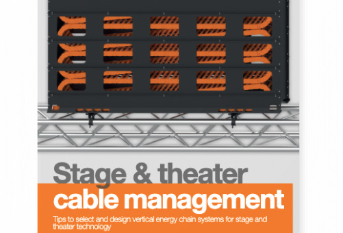 stage and theater white paper cover