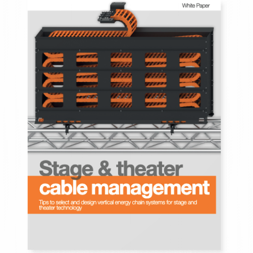 stage and theater white paper cover