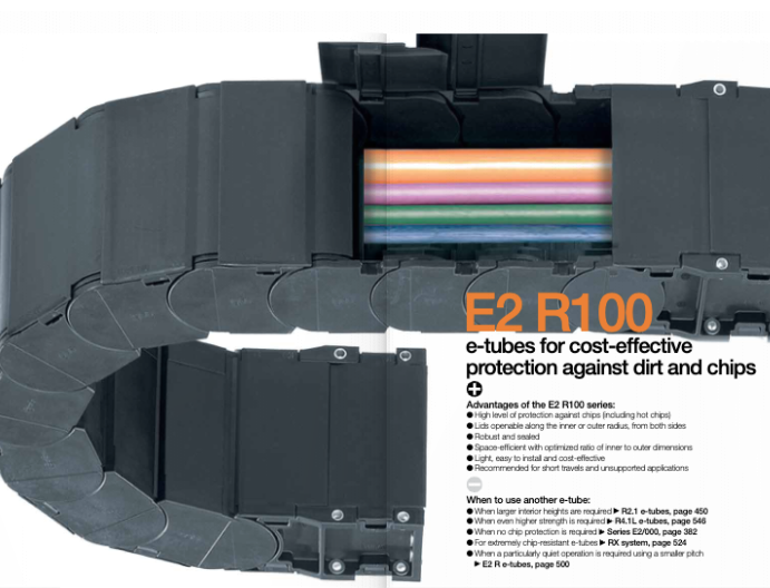 e-chain E2 R100 & E2 R catalogue cover