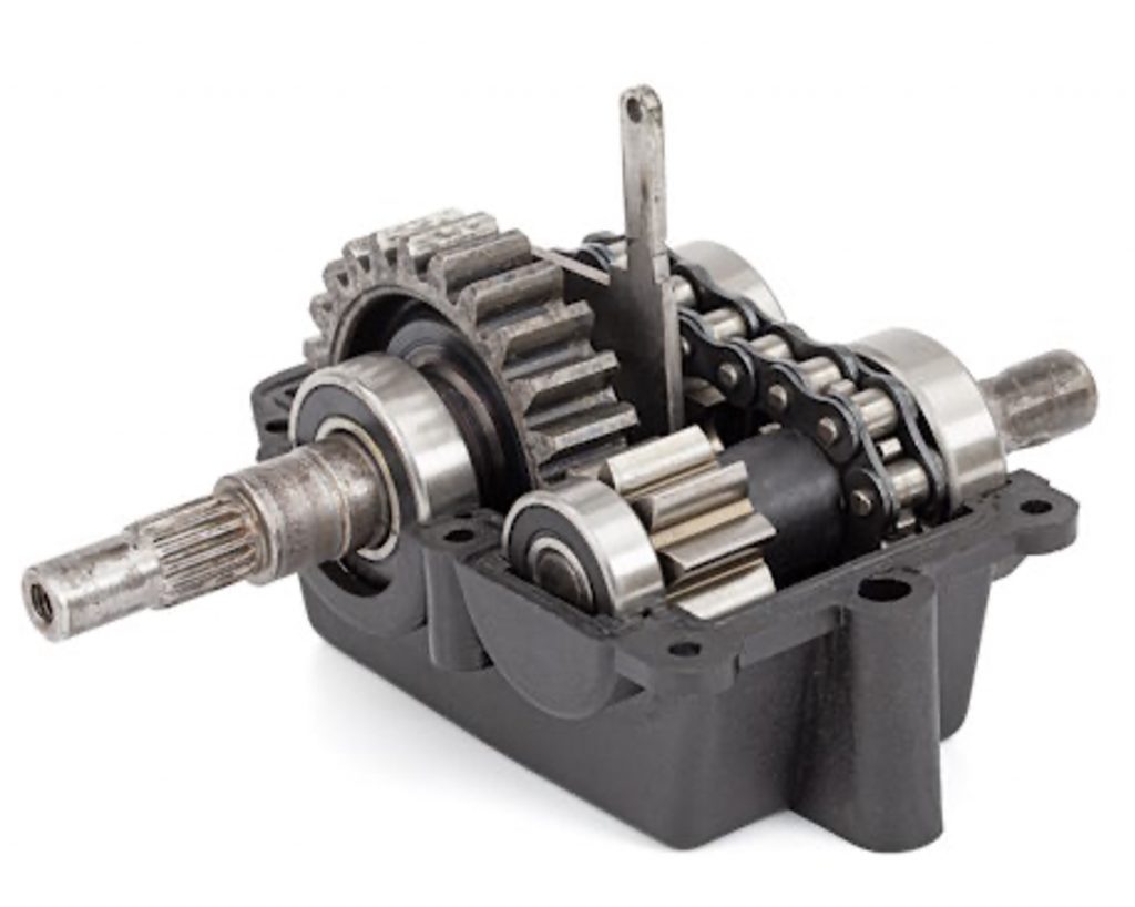 gear reducer with chain drive