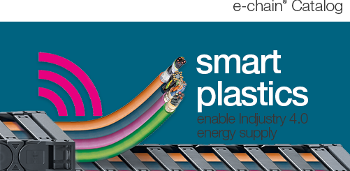 smart plastics for cable carrier cover