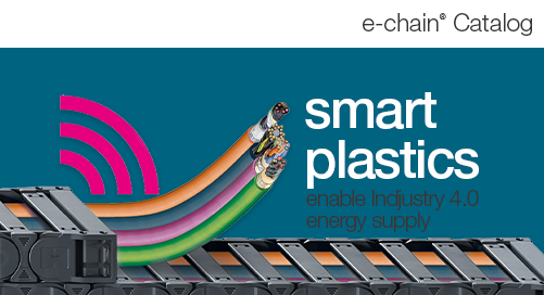 smart plastics for cable carrier cover