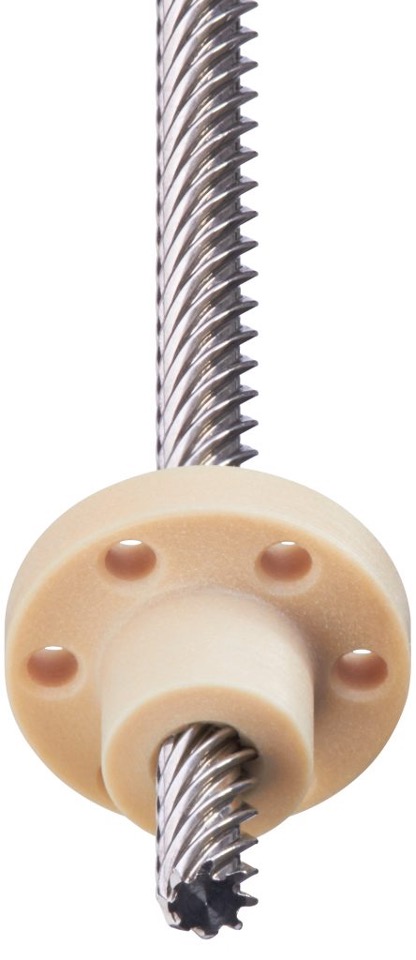 lead screw and plastic nut