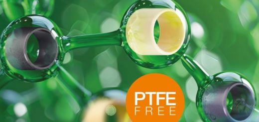 ptfe-free plastic bearing with logo for ptfe-free