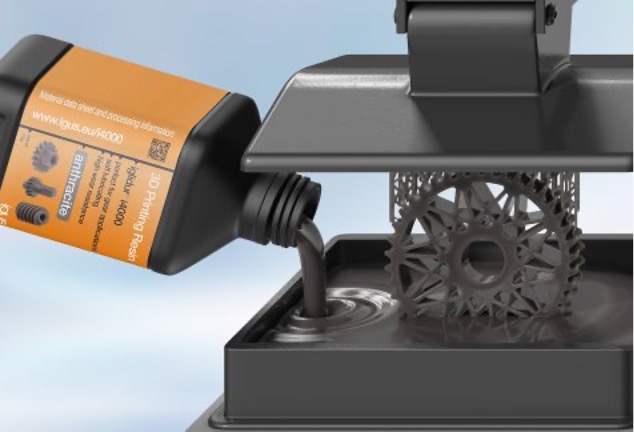 DLP resin liquid going into part process