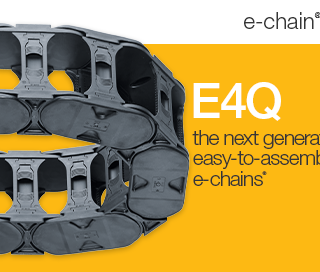 Image of energy chain of the E4Q type with a mustard yellow background