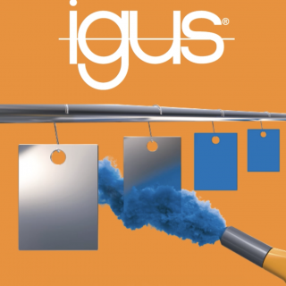 spraying on tribo-coating powder