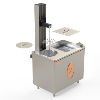 candle-dipping machine