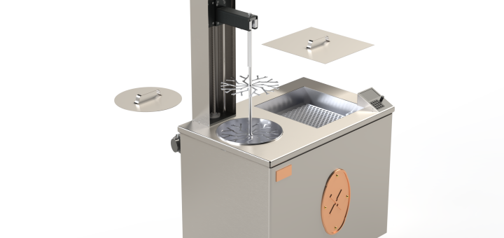 candle-dipping machine