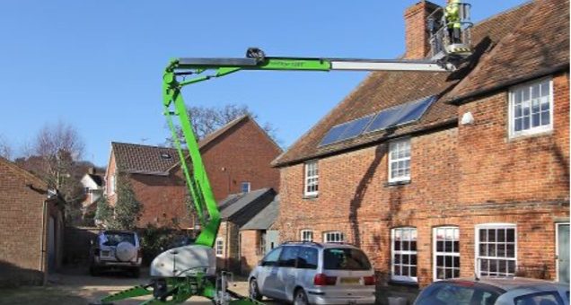 lift to the top of a house