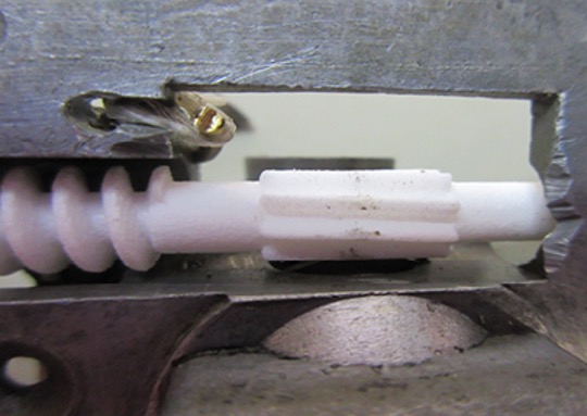 No abrasion in sight, worm from iglide i6 has already covered 2000 miles