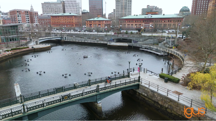 person riding on the igus bike in the city