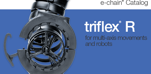 triflex R multi-axis cable carrier
