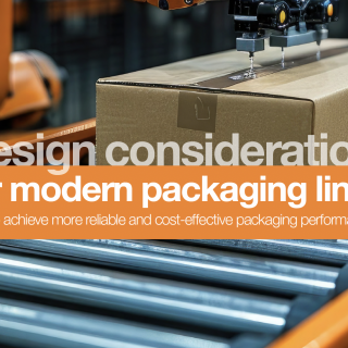 design considerations cover with box on packaging line