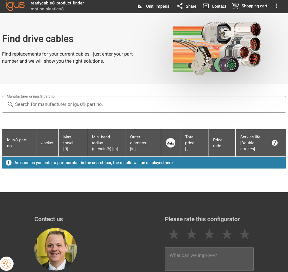readycable product finder image