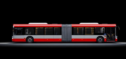 articulated bus