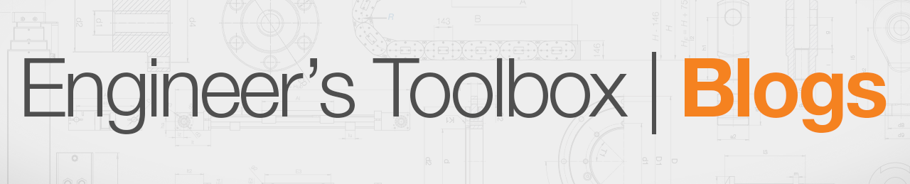 Engineer's Toolbox | Blogs banner with light technical diagrams on background