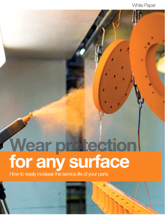 Wear protection for any surface white paper cover