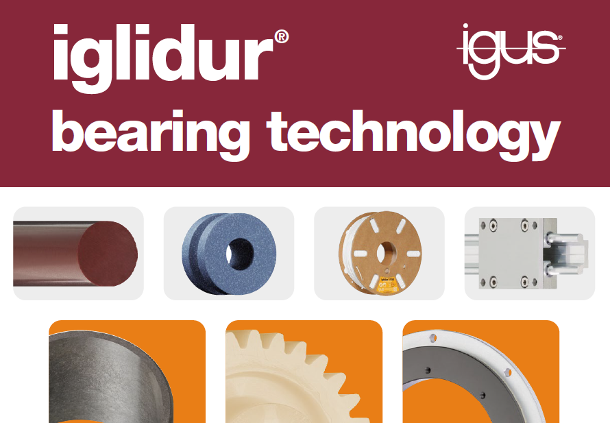 iglidur or iglide bearing technology catalogue cover