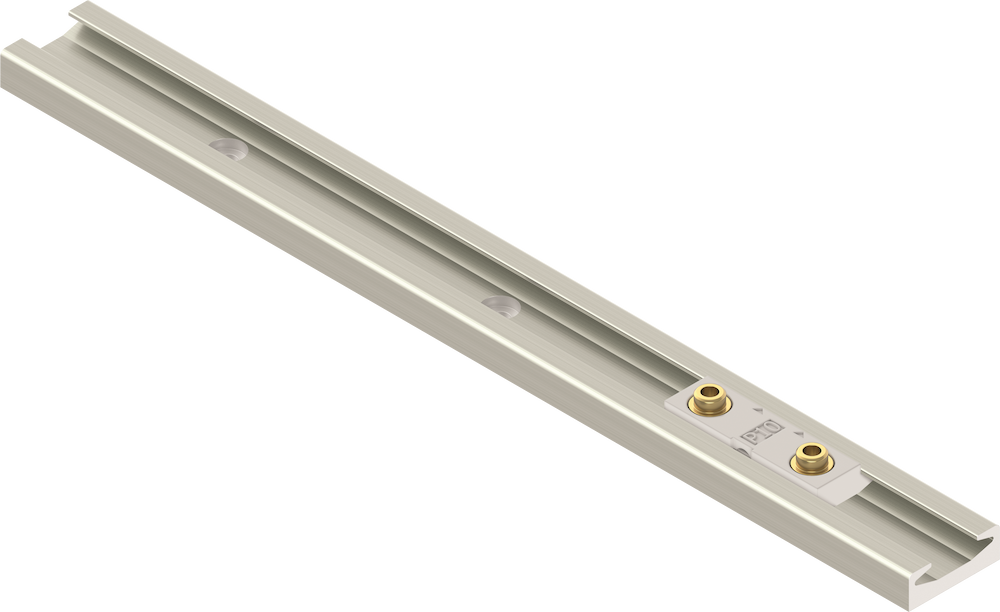 Low-profile drylin slide