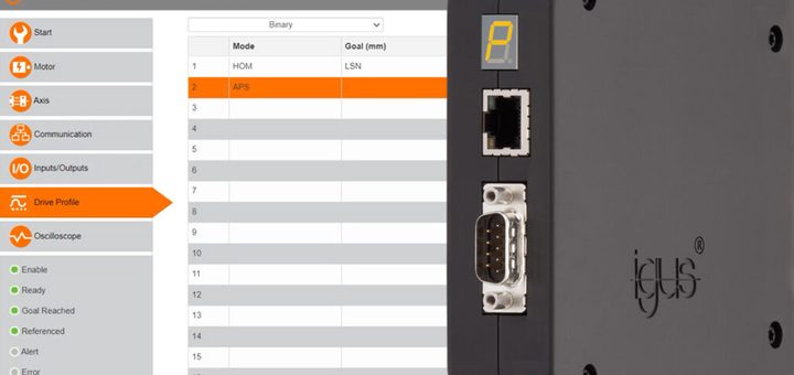 dryve programming tool with motor controller