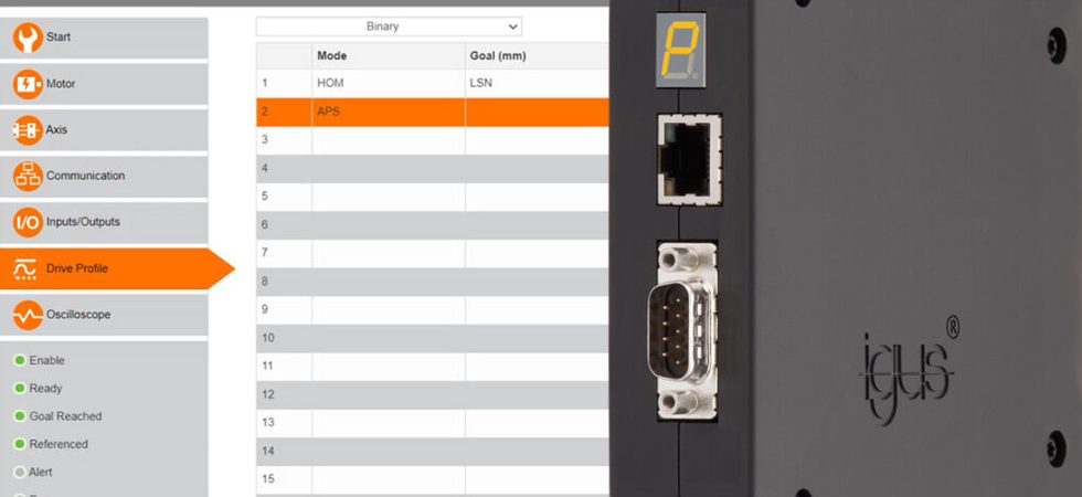 dryve programming tool with motor controller