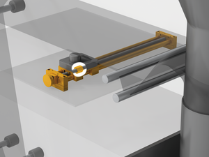 plastic nut on a lead screw