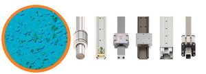 self-lubrication effect with drylin linear guides