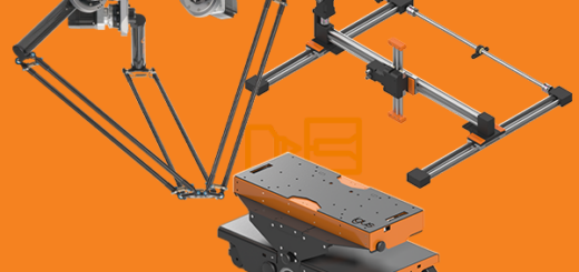 Delta robot, gantry, agv